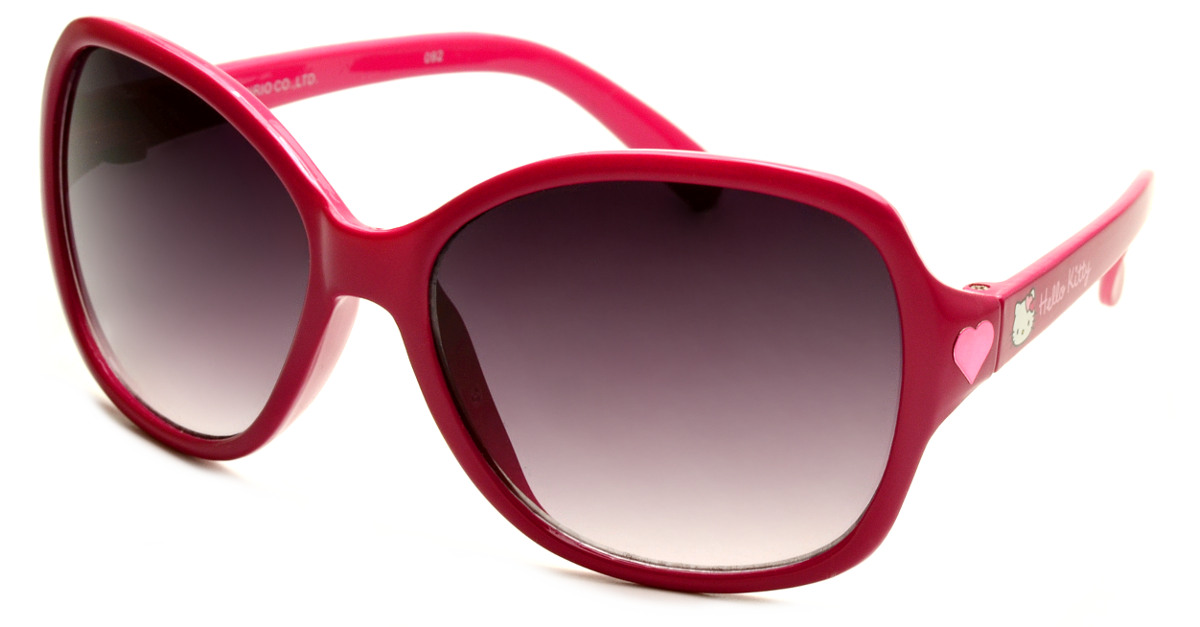 Zaštitite oči Vaše dece prelepim Hello Kitty K6304B naočarima za sunce sa okvirom od plastike na akrilnoj bazi.