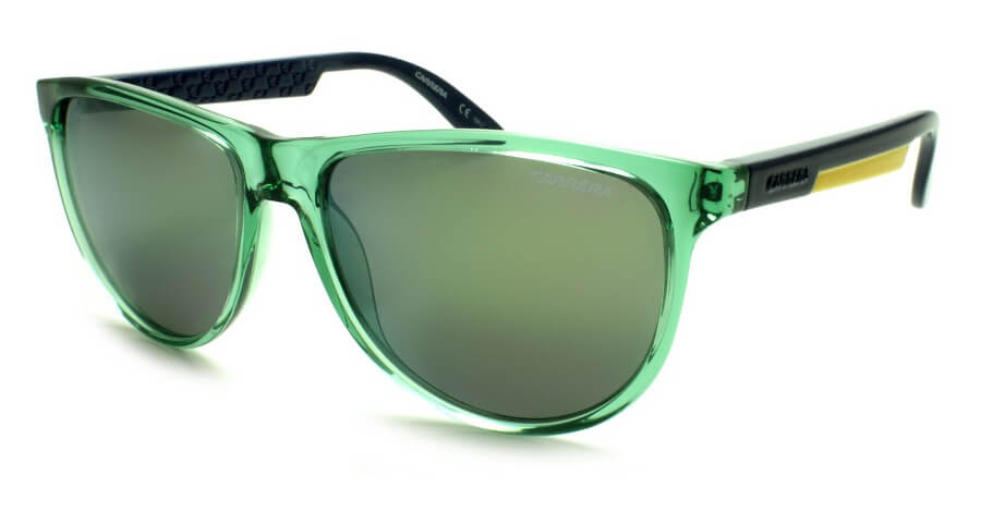 Moderne sunčane naočare Carrera 5007 OSW u klasičnom Wayfarer stilu sa okvirom od kvalitetne plastike.