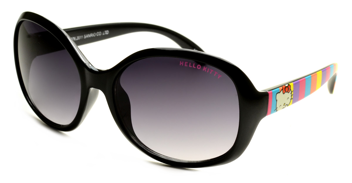 Zaštitite oči vaše dece prelepim Hello Kitty K6205A naočarima za sunce sa okvirom od plastike na akrilnoj bazi.