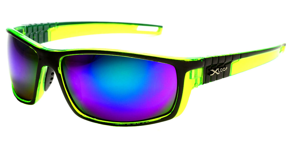 X-Loop 2512 sportske naočare za sunce idealne za bicikliste, motoraše, sportiste itd.