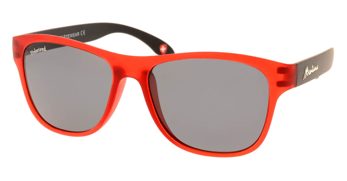 Moderne Montana MP38B sunčane naočare u stilu Wayfarera sa polarizovanim sočivima.