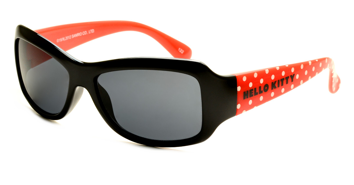Zaštitite oči vaše dece prelepim Hello Kitty K6310A naočarima za sunce sa okvirom od plastike na akrilnoj bazi.