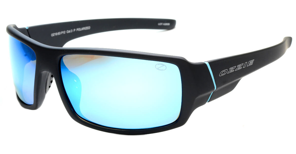 Sportske polarizovane Ozzie OZ19:63 P12 sunčane naočare namenjene motoristima i sportistima.