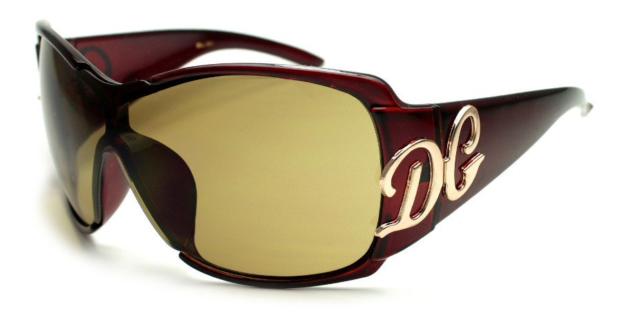 Moderne DG Eyewear 265 naočare za sunce sa plastičnom okvirom i UV400 zaštitom!