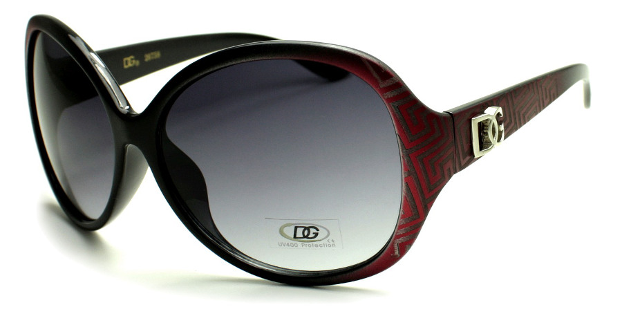DG Eyewear 917 naočare za sunce sa plastičnom okvirom i velikim okruglim staklima!