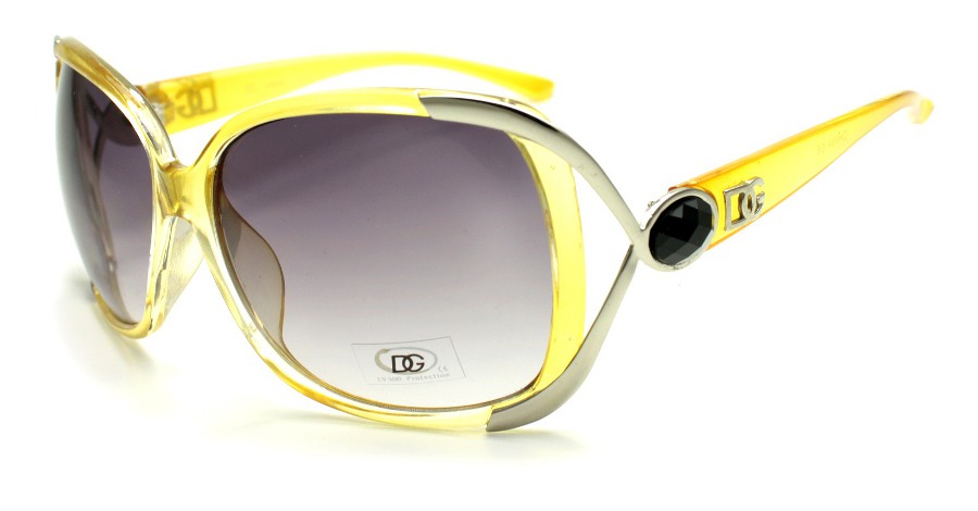 Moderne DG Eyewear 506 naočare za sunce za dame sa plastičnom okvirom i UV zaštitom!