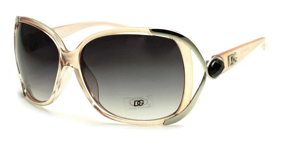 Moderne DG Eyewear 506 naočare za sunce za dame sa plastičnom okvirom i UV zaštitom!