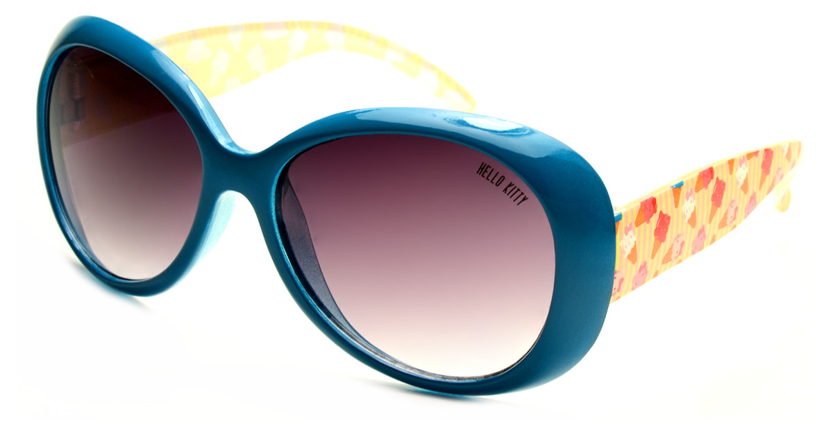 Zaštitite oči vaše dece prelepim Hello Kitty K6303B naočarima za sunce sa okvirom od plastike na akrilnoj bazi.