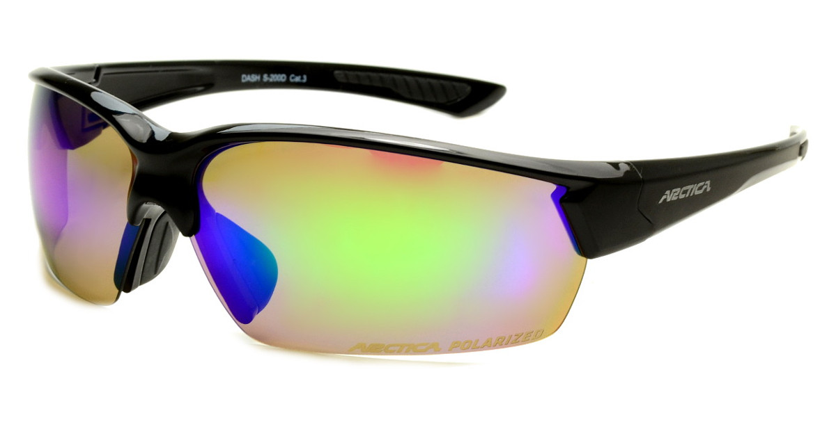 Sportske polarizovane Arctica DASH S-200D sunčane naočare namenjene motoristima i sportistima.